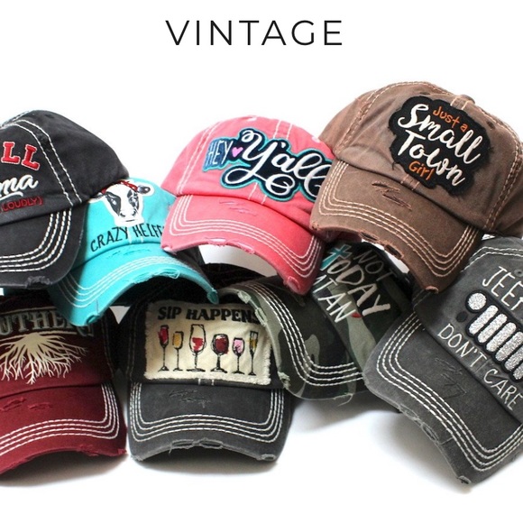 HOT PINK Happy Camper Fire Patch Embroidery cap - Picture 3 of 5